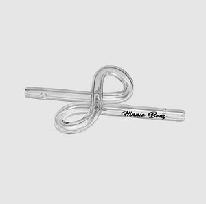 Piteira de Vidro Hippie Bong Weirdon Race Track 6mm