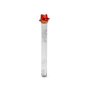 Piteira de Vidro Hippie Bong Miniatura Fox 6mm