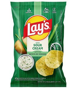 Lays Sour Cream 62G