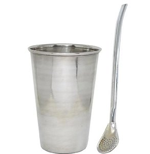 Cuia + Bomba de Terere Inox