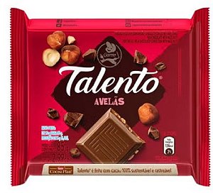 Talento Ao Leite Avelas 85G