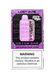 Lost Vape Orion Bar 10000 Puffs Kiwi Passion Fruit Guava