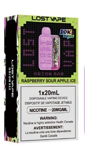 Lost Vape Orion Bar 10000 Puffs Raspberry Sour Apple