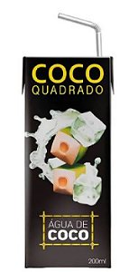 Agua Coco Quadrado 200ML