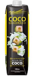 Agua Coco Quadrado 1L
