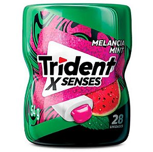 Trident Pote X Senses Melancia Menta 54G
