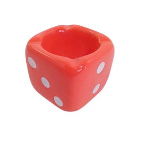 Cinzeiro Dado Vermelho