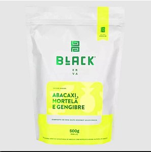 Erva Black Abacaxi Hortela e Gengibre 500G