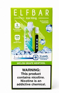 Elfbar Ice King 40k Melon Grape Menthol