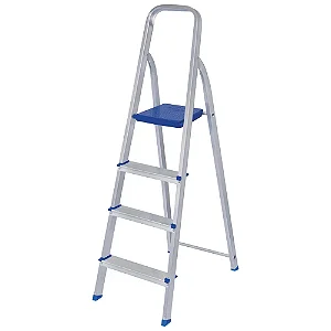 Escada Alumínio 4 Degraus Mor