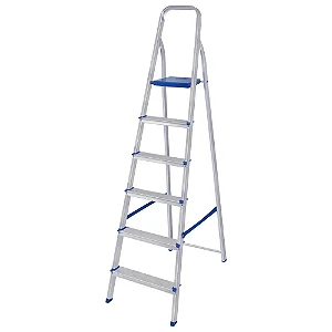 Escada Alumínio 6 Degraus Mor