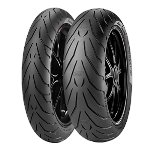 Par Pneu 120/70R17 + 190/55R17 Angel GT Pirelli Sem Câmara