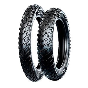 Par Pneu 90/90-21 + 110/80-18 Duna 2 Levorin Sem Câmara