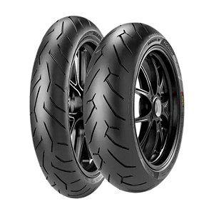 Par Pneu 120/70R17 + 190/55R17 Diablo Rosso 2 Pirelli TL