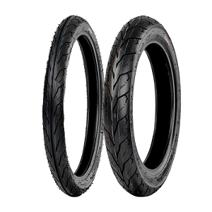 Par Pneus 60/100-17 e 80/100-14 TT K677 Thorax Kenda