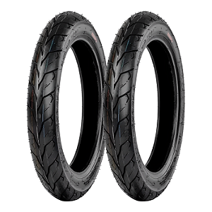 Kit 2x Pneu 2.50-18 TT 40P K677 Thorax Kenda