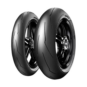 Par Pneu 120/70R17 + 180/55R17 Diablo Super Corsa SPV3 Sem Câmara