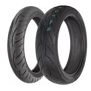 Par Pneu Moto 110/70-17 + 150/60-17 Metzeler Sportec M5 TL