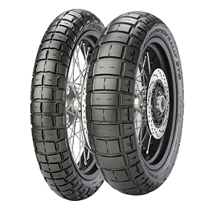 Kit Pneu Pirelli 120/70-17 + 150/60-17 Scorpion Rally STR TL