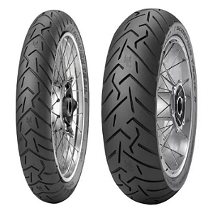 Par Pneu Pirelli 120/70-17 + 190/55-17 Scorpion Trail 2 Uso Sem Câmara