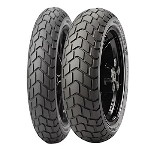 Par Pneu 120/70R18 + 160/60R17 MT60 RS Pirelli Sem Câmara