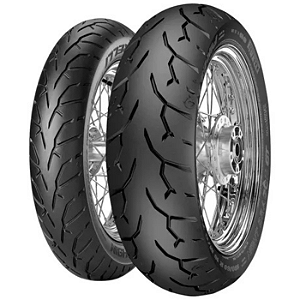 Par Pneu 130/90B16 + 180/60B17 Night Dragon Pirelli Sem Câmara