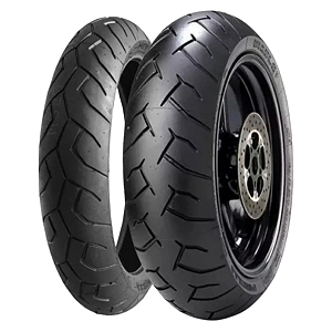 Par Pneu 120/70R17 + 180/55R17 Diablo Pirelli Sem Câmara