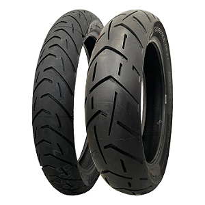 Par Pneu 120/70R19 + 150/70R17 Tourance Next 2 Metzeler Sem Câmara