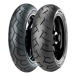 Par Pneu Moto 120/80-14 + 150/70-13 Diablo Scooter Pirelli TL