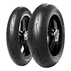 Par Pneu 120/70-17 + 200/55-17 Pirelli Diablo Rosso 4 Corsa TL