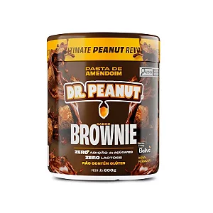 Pasta de amendoim Dr. Peanut - Brownie (600g)
