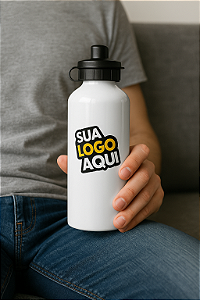 Squeeze de Alumínio Personalizada com Sua Logo | Brinde Que Anda, Aparece e Gera Memória!