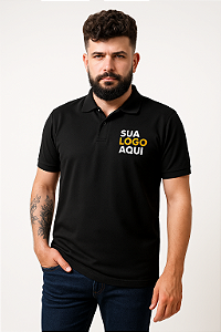 Camisa Polo Personalizada com Sua Logo | Uniforme Profissional Premium | Sua Marca No Peito E No Jogo!