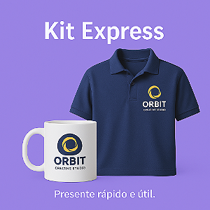 Kit Express Personalizado | Camisa Polo + Caneca | Presente Corporativo Com Sua Logo!