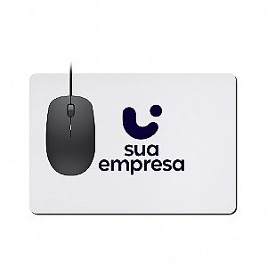 Mouse Pad Personalizado | 20x24cm | Borracha Antiderrapante | Sua Logo Aqui!
