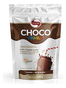 Choco Family Vitafor 240g | Suplemento Infantil Sabor Chocolate