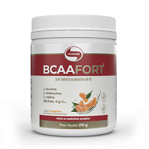 BCAA Fort Vitafor Suporte Muscular e Energia para Treinos Intensos
