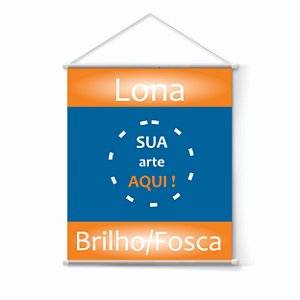 Banner Lona+Impressão Digita 70x90 cm