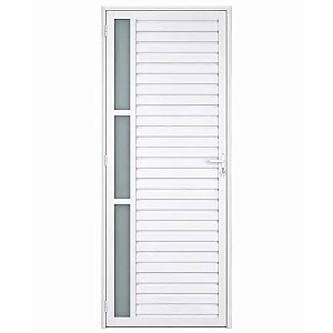 Porta Palheta com Visor em Alumínio Branco– Linha Premium