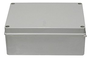 Caixa De Passagem 234x174x90 Organizadora Multiuso Cftv Ip65