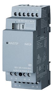 Logo Dm8 6ed1 055-1cb00-0ba2 4di/4do 24v/24v/trans. Siemens