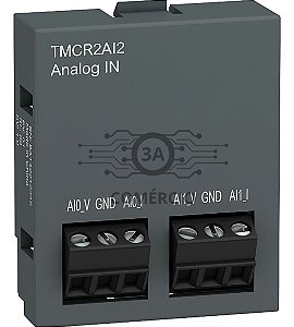 Modulo Schneider Tmcr2ai2 Easy Modicon 2 Entradas Analógicas