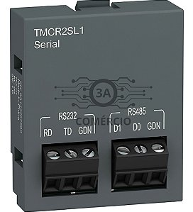 Cartão De Expansão Schneider Tmcr2sl1 Serial Rs485 Rs232