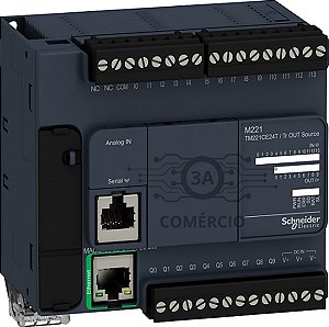 Clp Schneider Modicon M221 Tm221ce24t 24e/s Modbus Ethernet