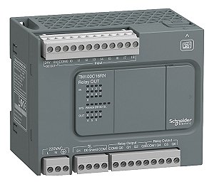 Clp Schneider Modicon M100 Tm100c16rn 16e/s Modbus Rtu/ascii