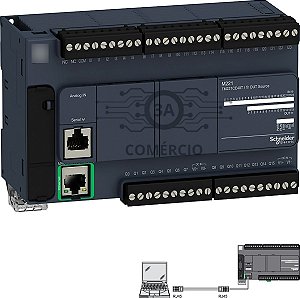 Clp Schneider Modicon M221 Tm221ce40t 40e/s Tcp/ethernet Ip