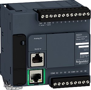 Clp Schneider Modicon M221 Tm221ce16r 16e/s Tcp/ethernet Ip