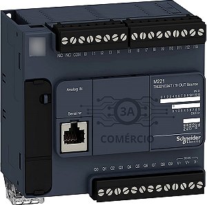 Clp Schneider Modicon M221 Tm221c24t 24e/s Modbus Rtu/ascii