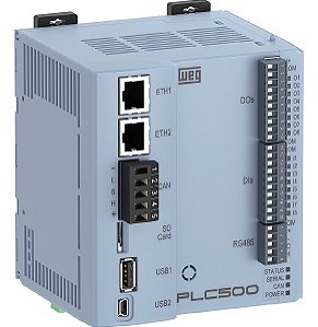 Clp Weg Plc500 Modbus Ethernet Com Entradas Saídas Digitais