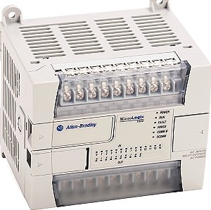 Clp Allen Bradley Micrologix 1200 1762-l24awa 24 Point